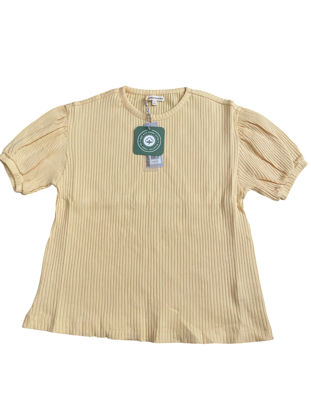 The Sunday Collective Skansen Drop Shoulder Balloon Sleeve Top (10-12)