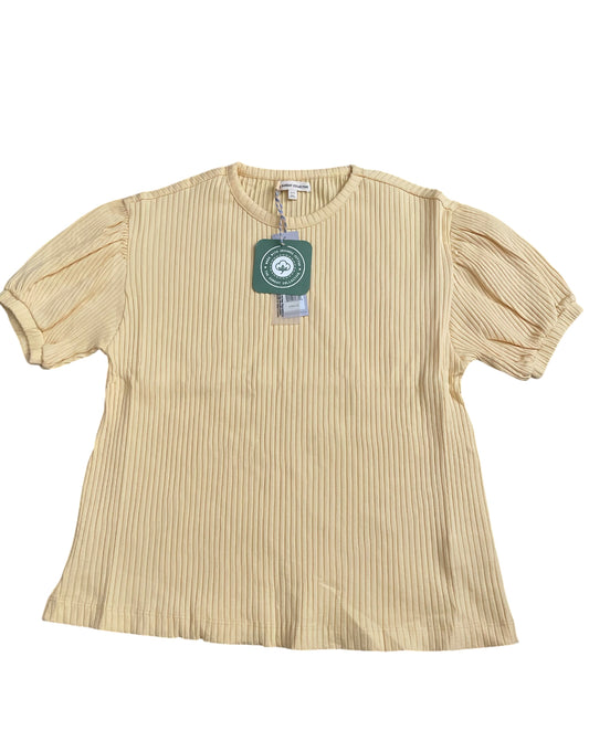 The Sunday Collective Skansen Drop Shoulder Balloon Sleeve Top (10-12)
