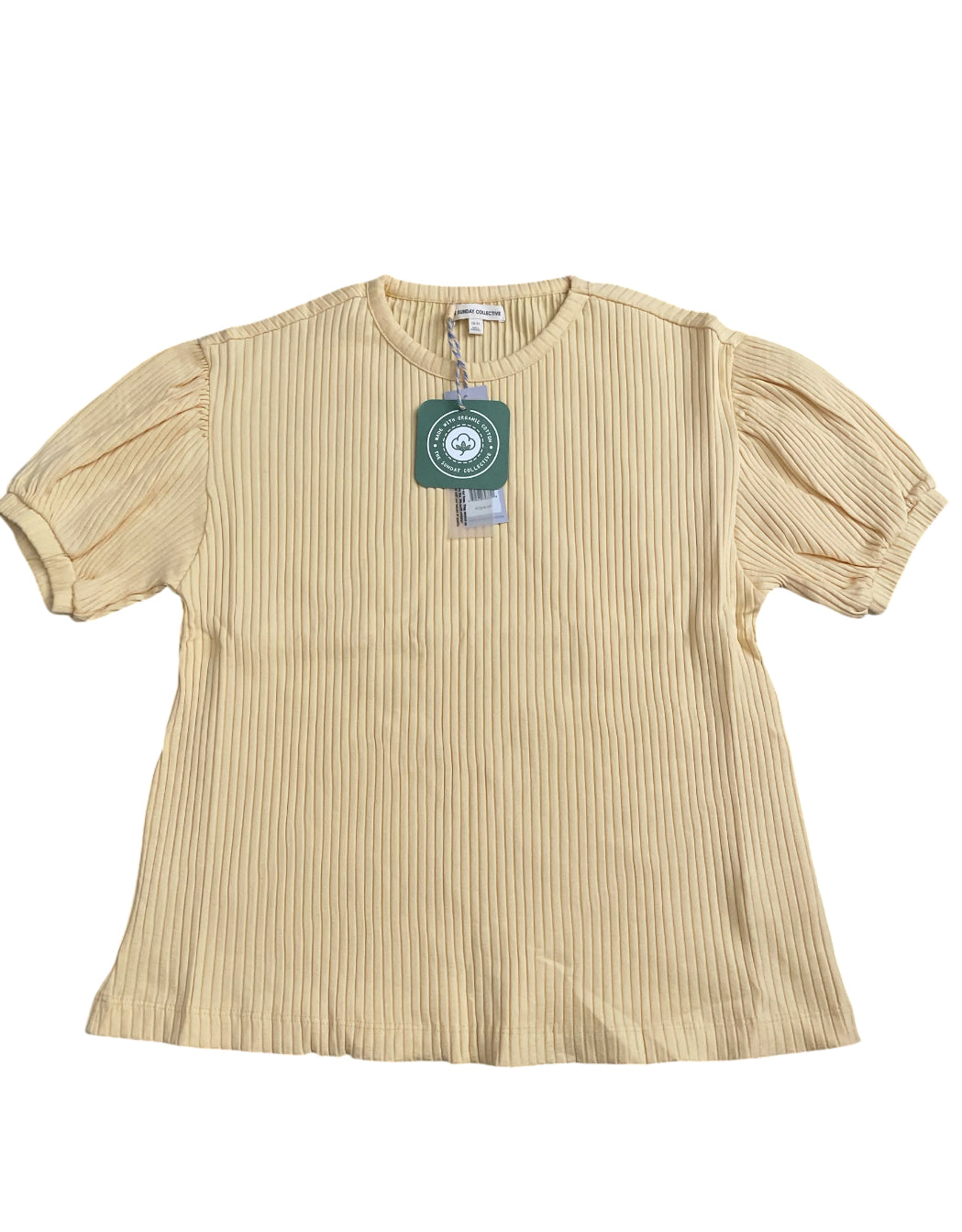 The Sunday Collective Skansen Drop Shoulder Balloon Sleeve Top (10-12)
