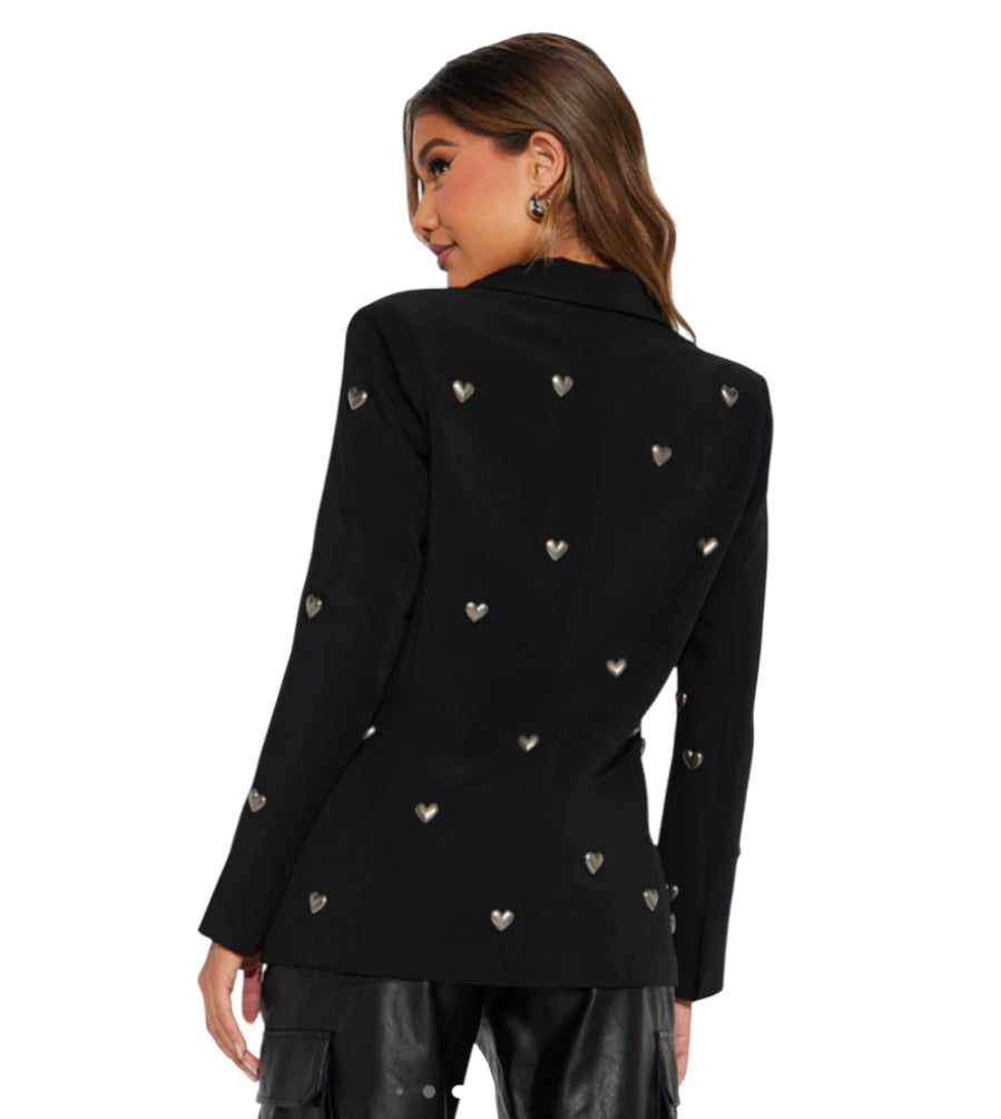 Cloud Ten Cold Hearted Black Blazer (Large)