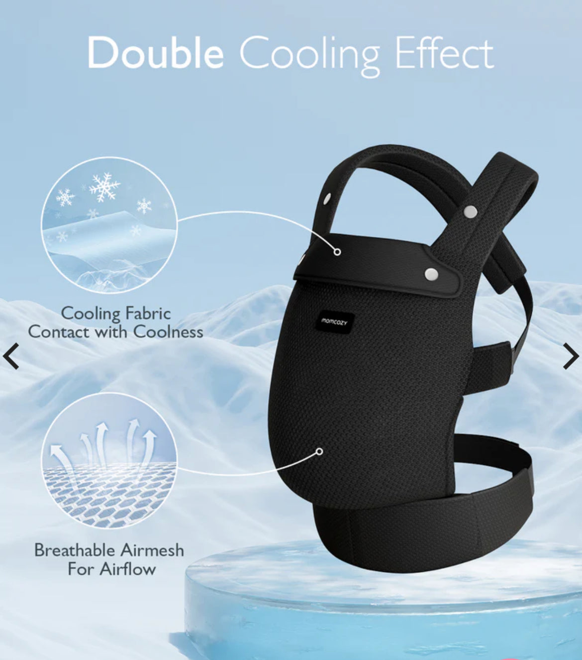 Momcozy PureHug Air Mesh Baby Carrier