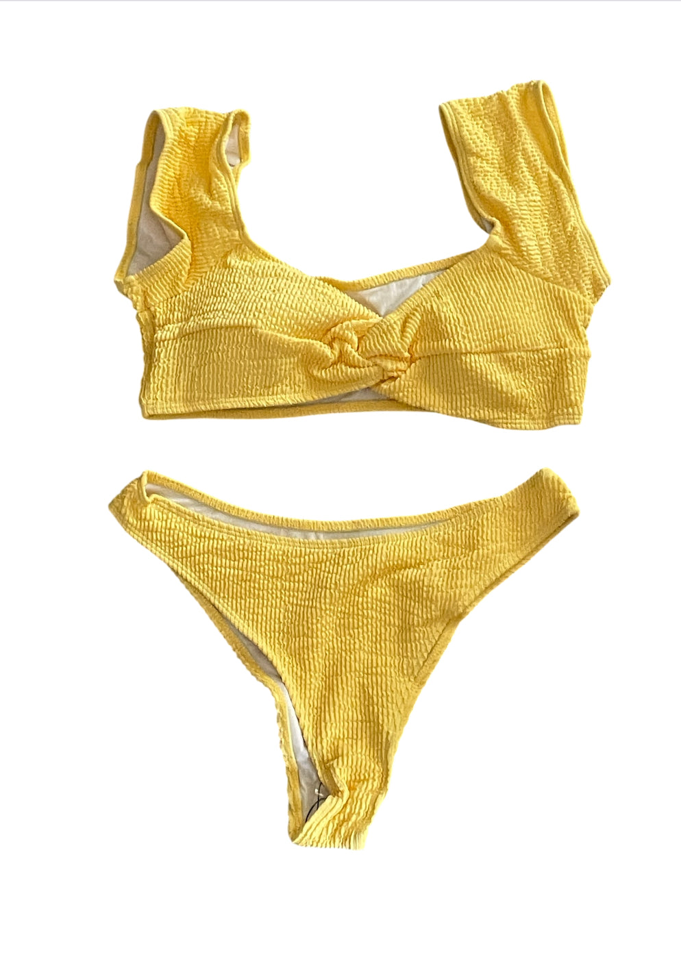 And The Why “Sonny" twisted bikini set (Large)