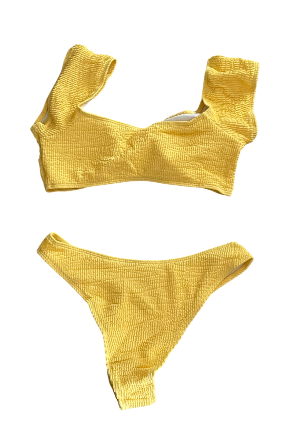 And The Why “Sonny" twisted bikini set (Small)