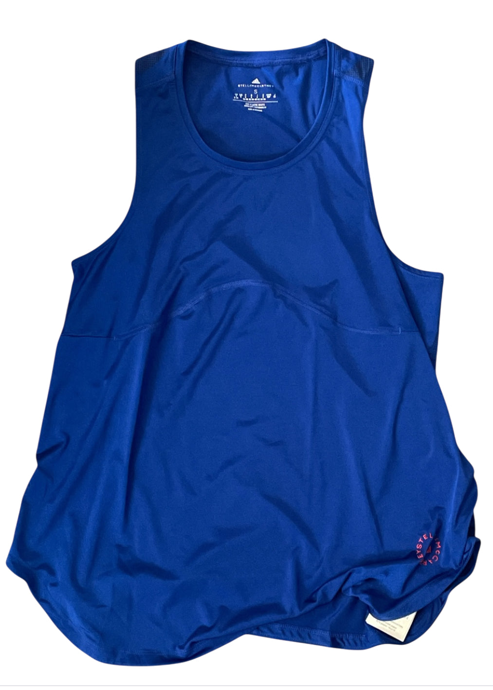 Adidas by Stella McCartney Blue True Strenght Yoga Tank (Small)