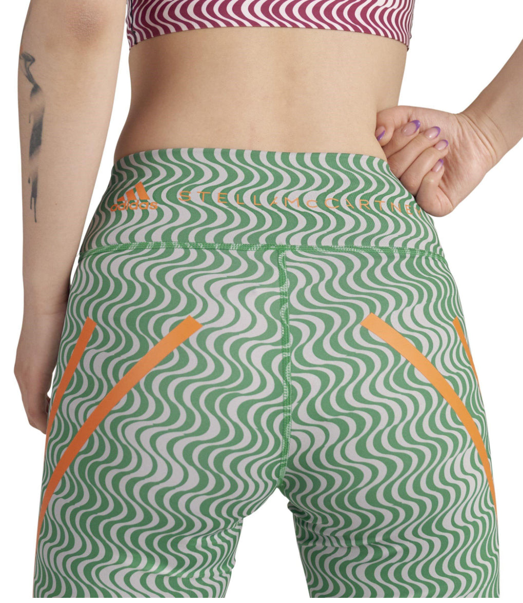 Adidas by Stella McCartney TruePurpose Printed Cycling Short (Large)