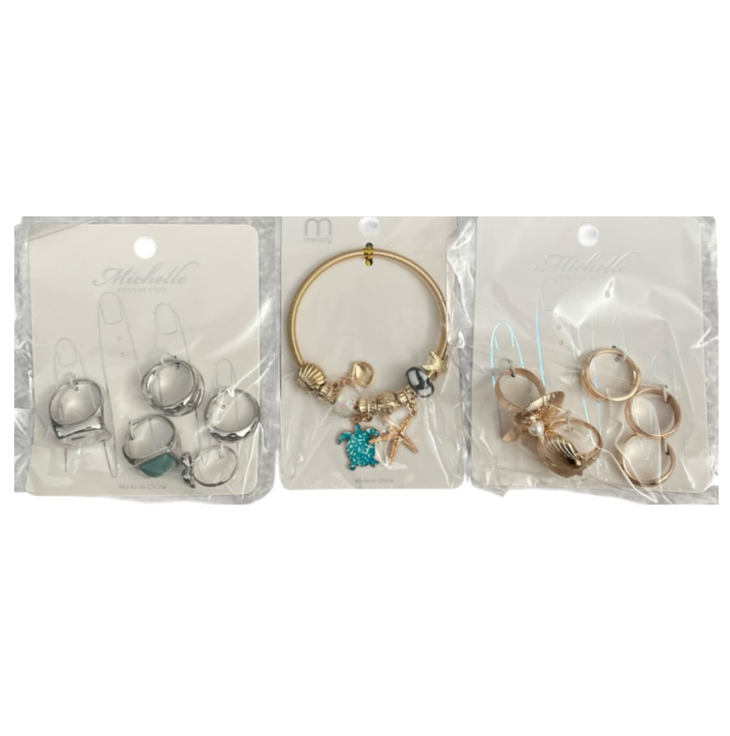 Michele Collection Rings & Melody Seaside Bracelet