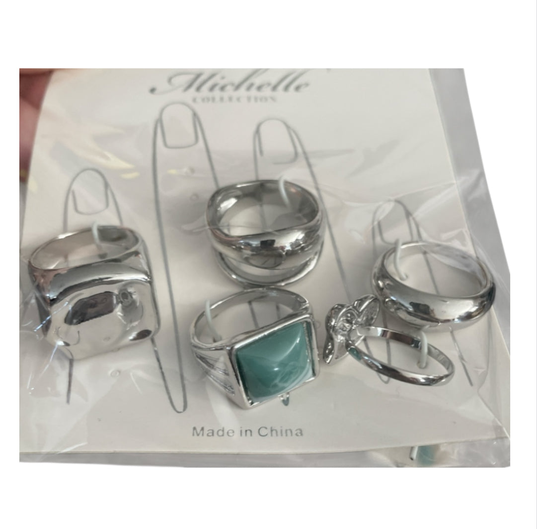 Michele Collection Rings & Melody Seaside Bracelet