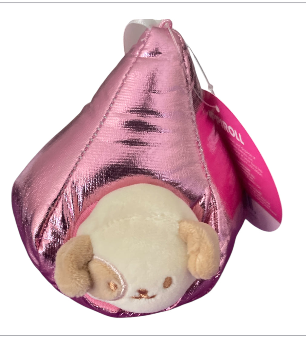 Hershey Puppiroll Pink Kisses Small Plush