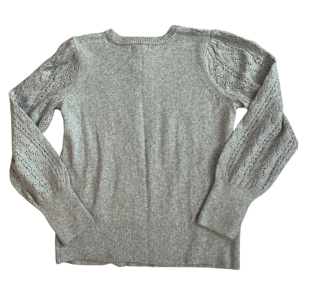 Liz Claiborne Pointelle Mixed Stitch Sweater (XX-Large)