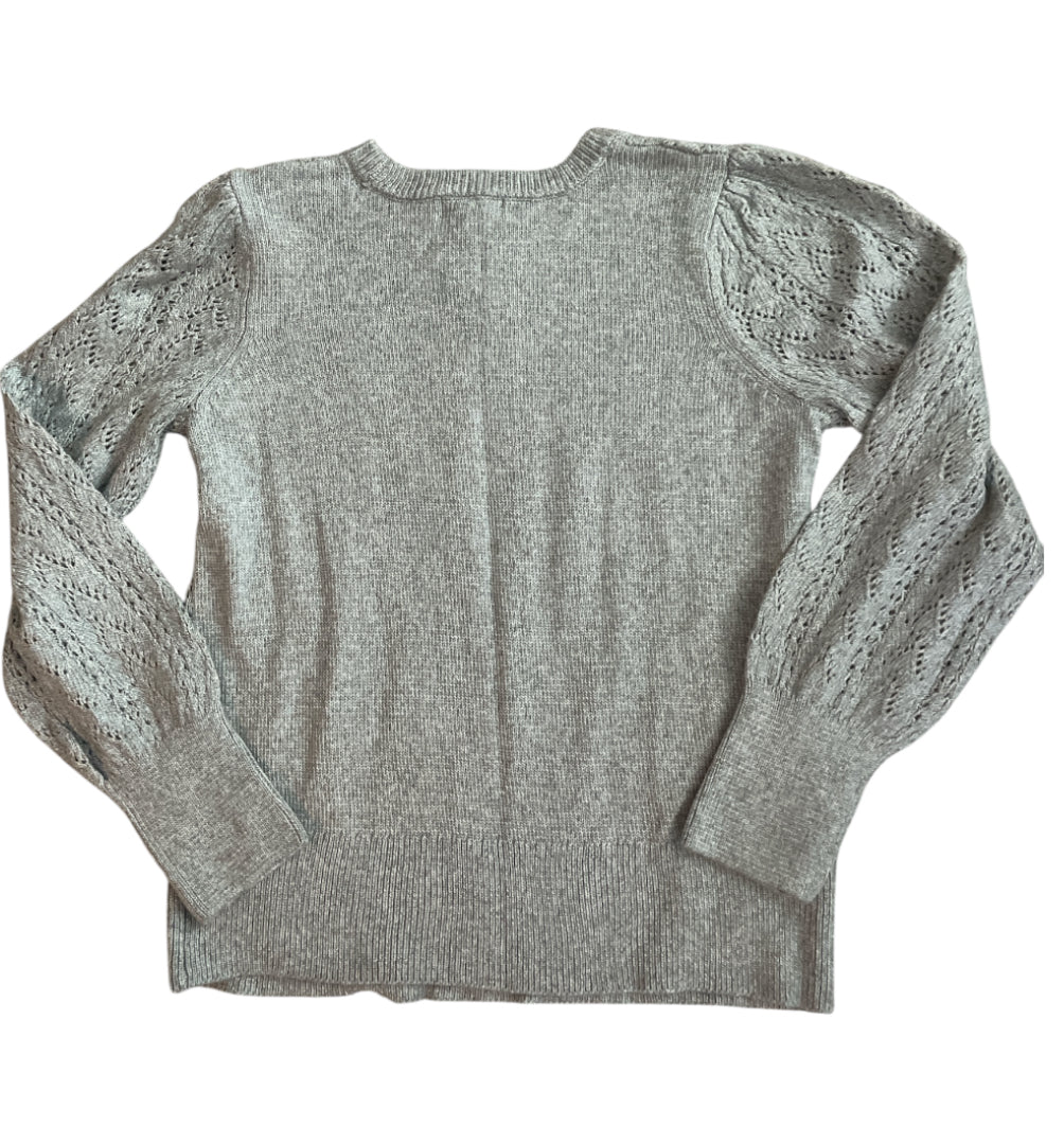 Liz Claiborne Pointelle Mixed Stitch Sweater (XX-Large)
