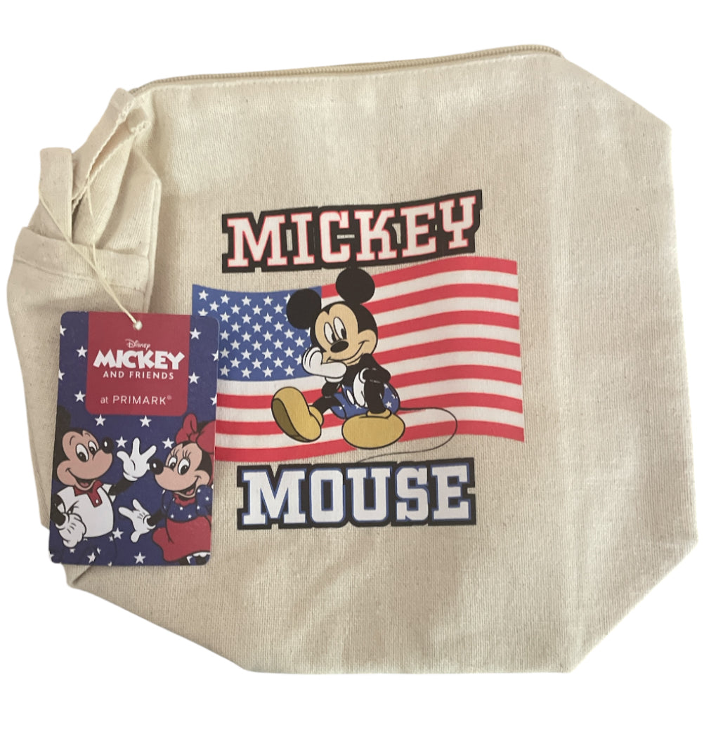 Disney World 50th Anniversary Celebration Bag & Canvas Mickey Travel Bag
