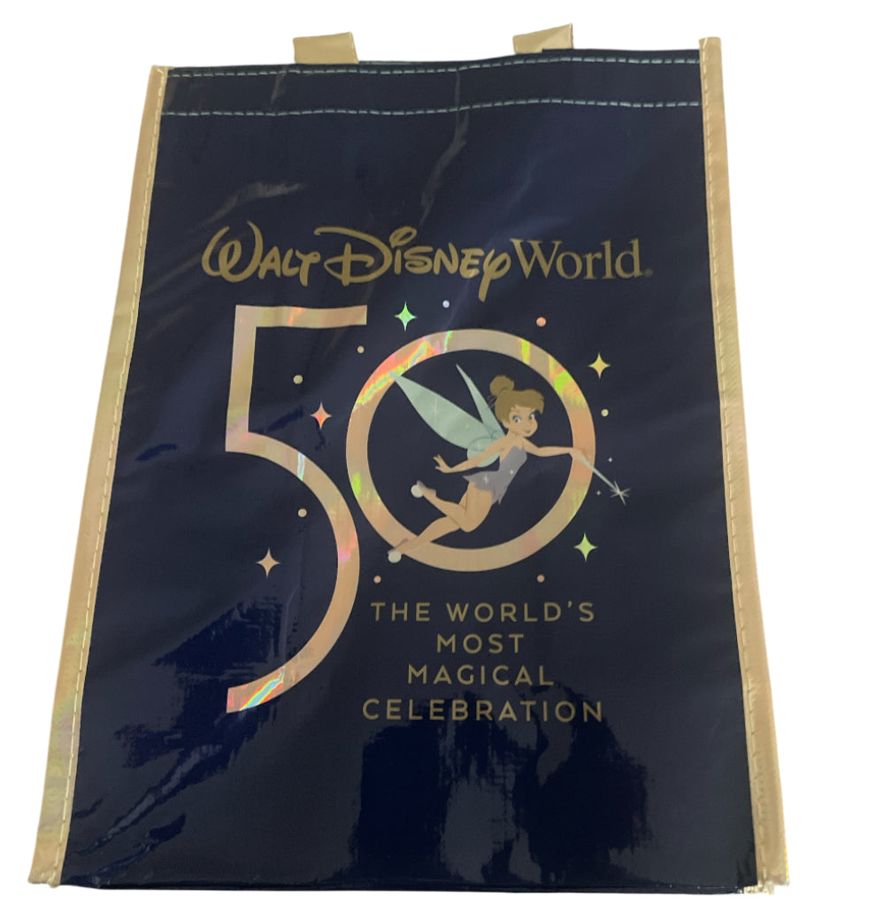 Disney World 50th Anniversary Celebration Bag & Canvas Mickey Travel Bag