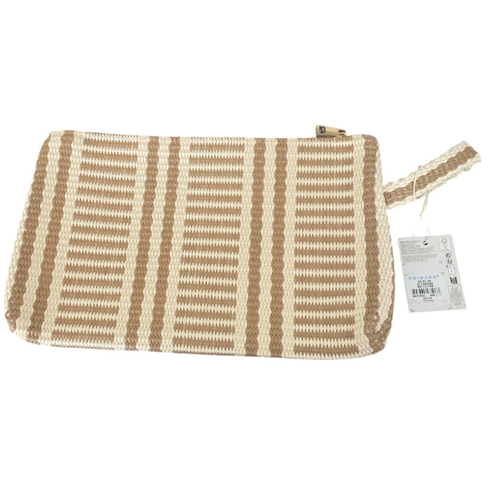 Primark Woven Natural Wristlet