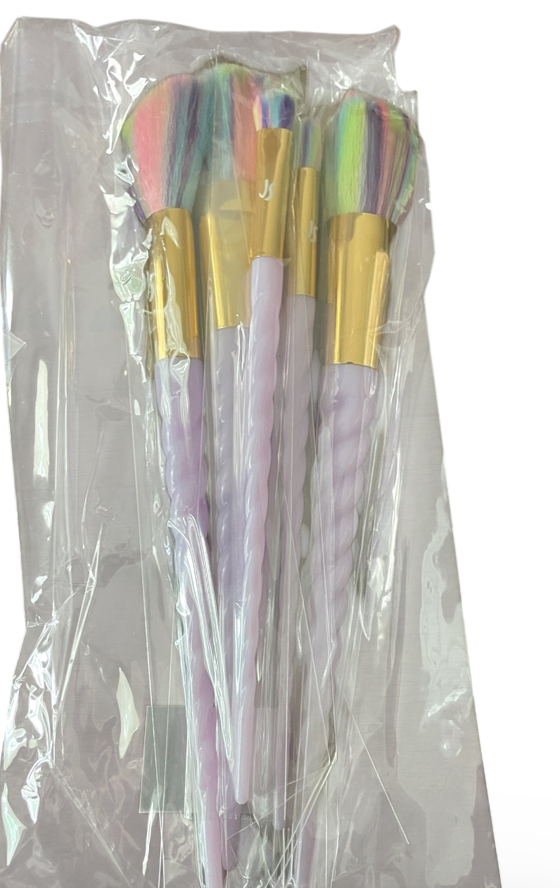 Rainbow Unicorn + Ombre Makeup Brushes