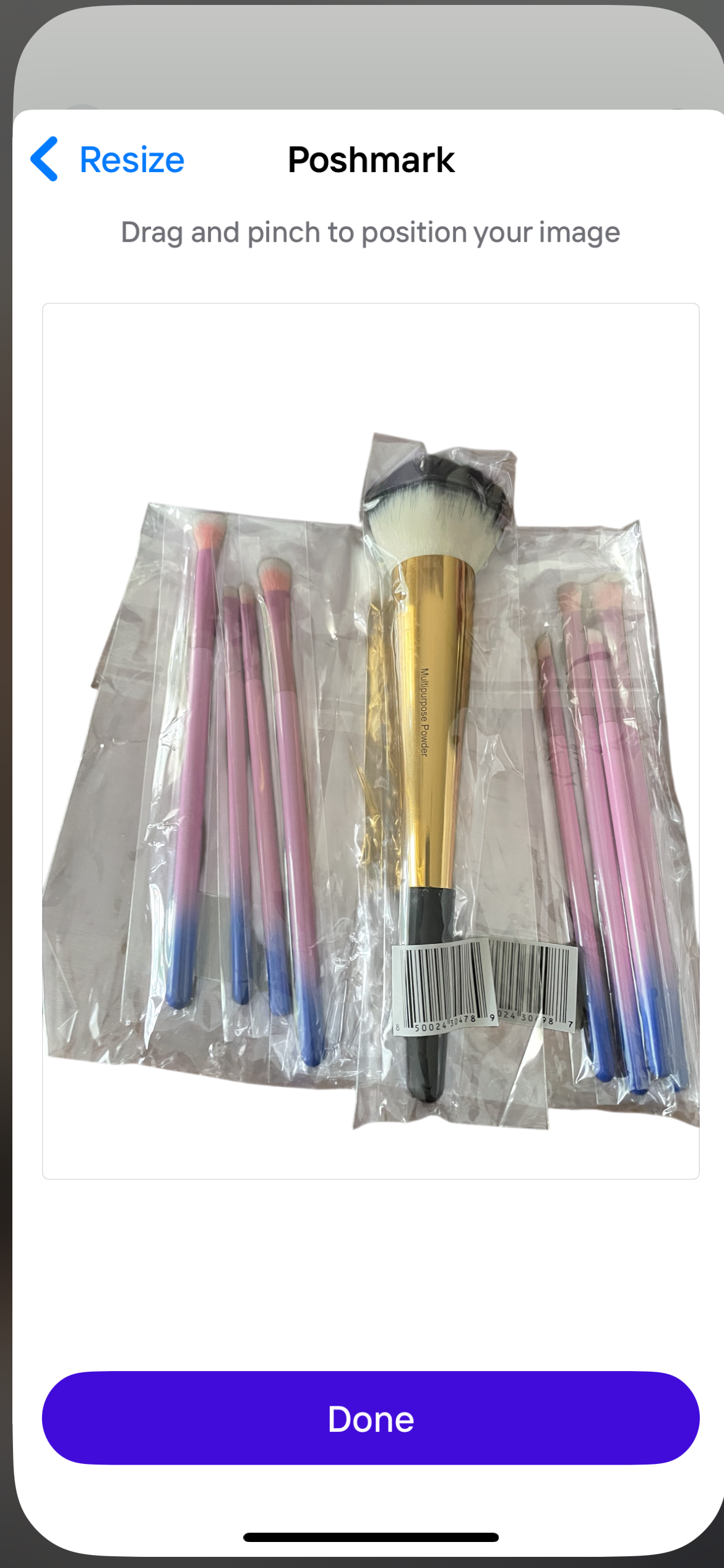 Rainbow Unicorn + Ombre Makeup Brushes