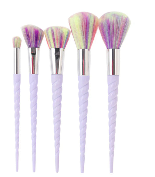 Rainbow Unicorn + Ombre Makeup Brushes
