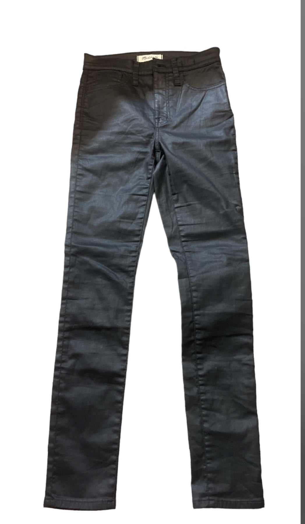 Madewell 10” High-Rise Skinny Jeans: Coated Edition (25)