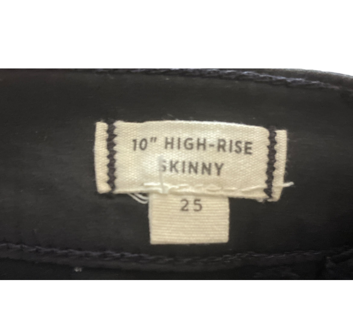 Madewell 10” High-Rise Skinny Jeans: Coated Edition (25)