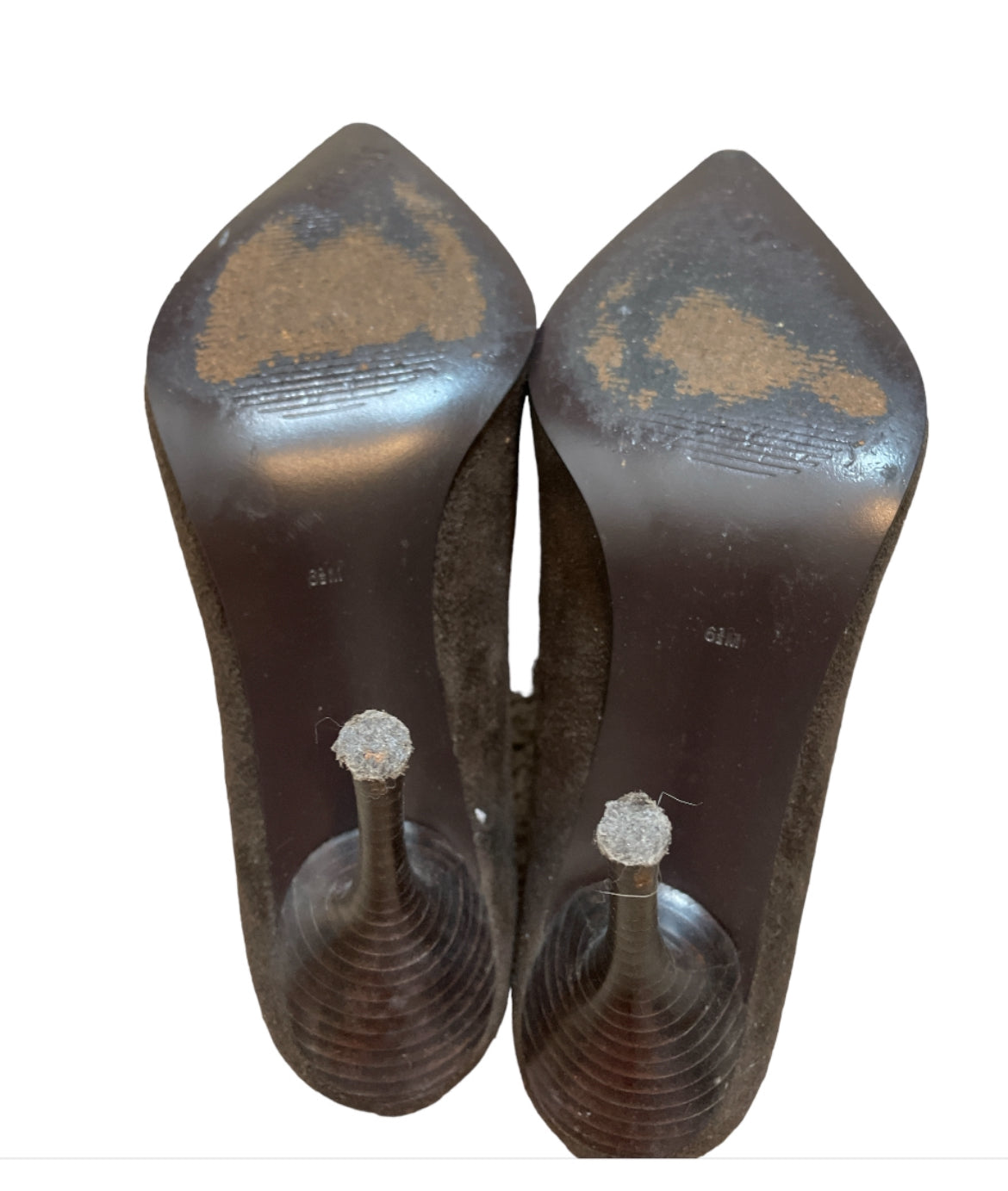 Guess Vintage Brown and Gold Ankle Boots (6.5)