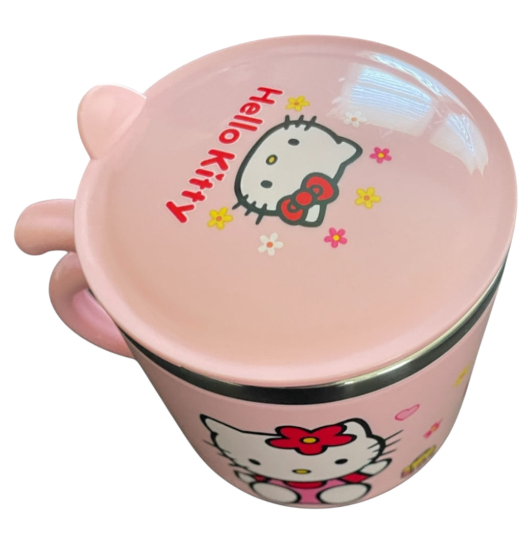 Hello Kitty Pink Insulated Mug