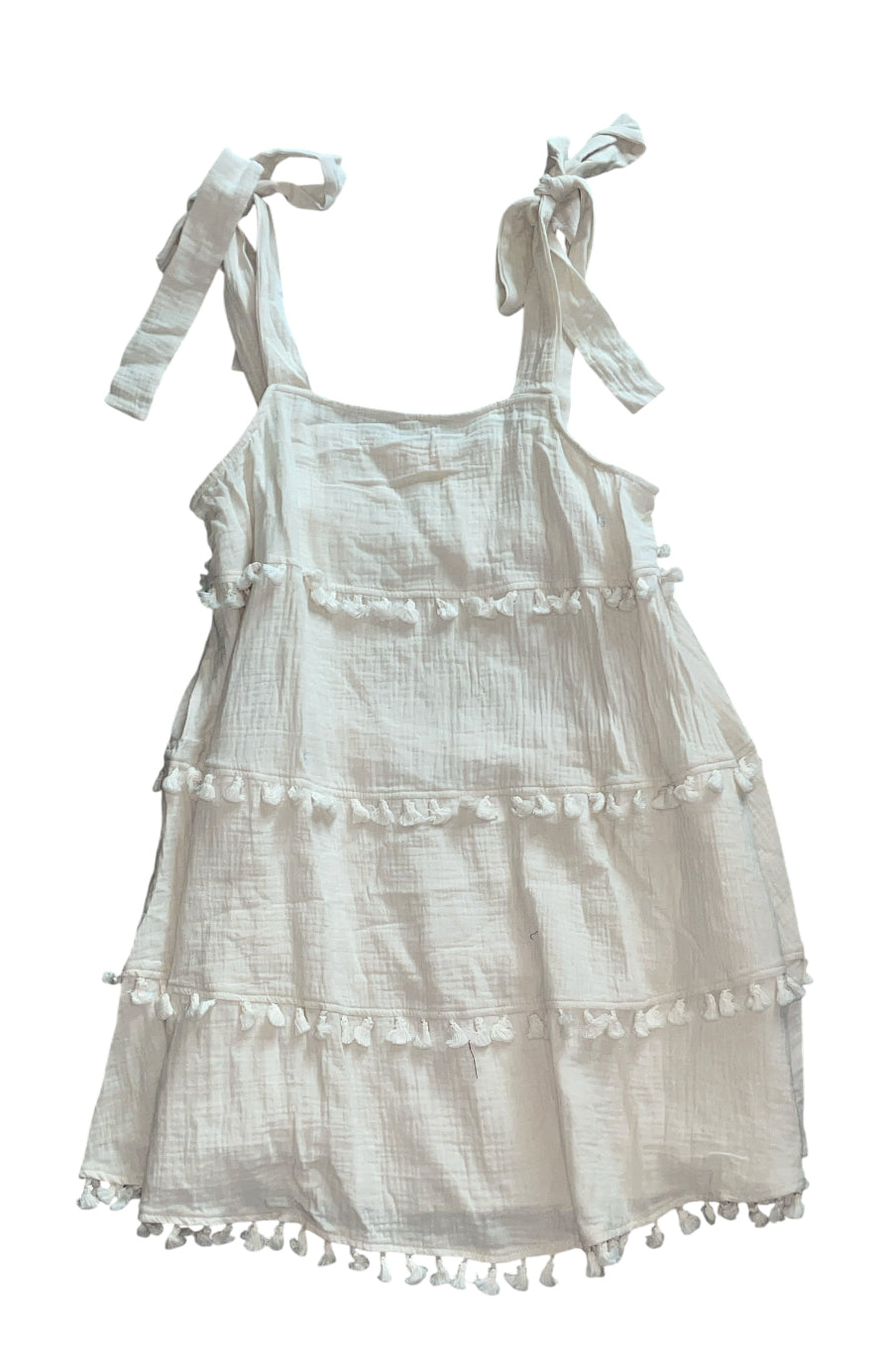 Peach Love Anya Flowy Gauze SunDress (Large)