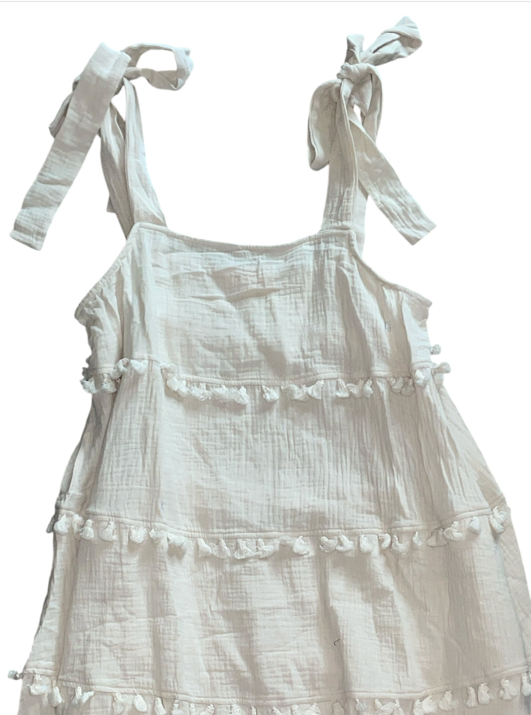 Peach Love Anya Flowy Gauze SunDress (small)