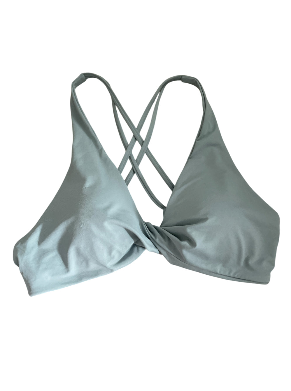 CRZ Yoga twisted front Sports Bra/Bikini Top (Large)