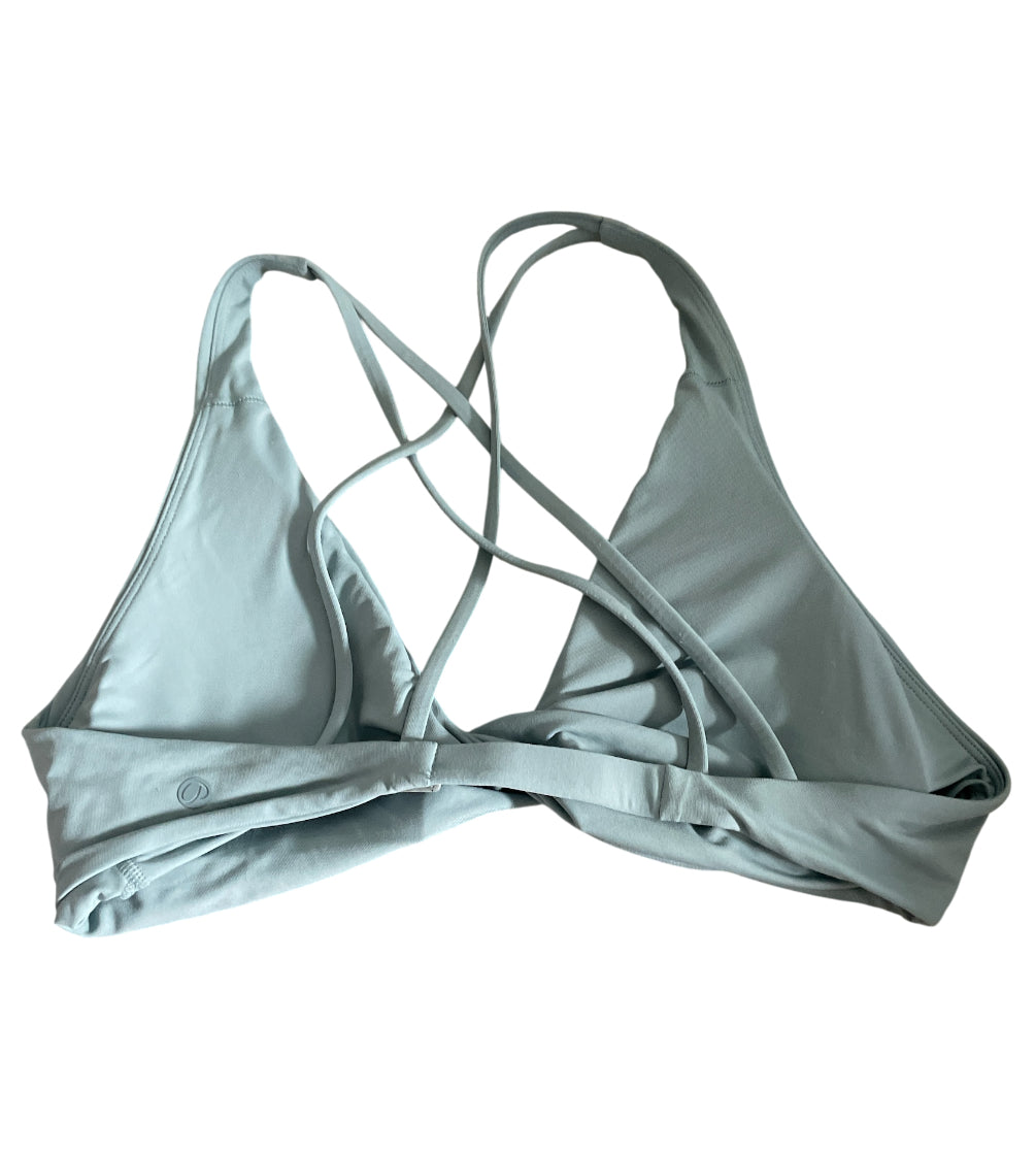 CRZ Yoga twisted front Sports Bra/Bikini Top (Large)