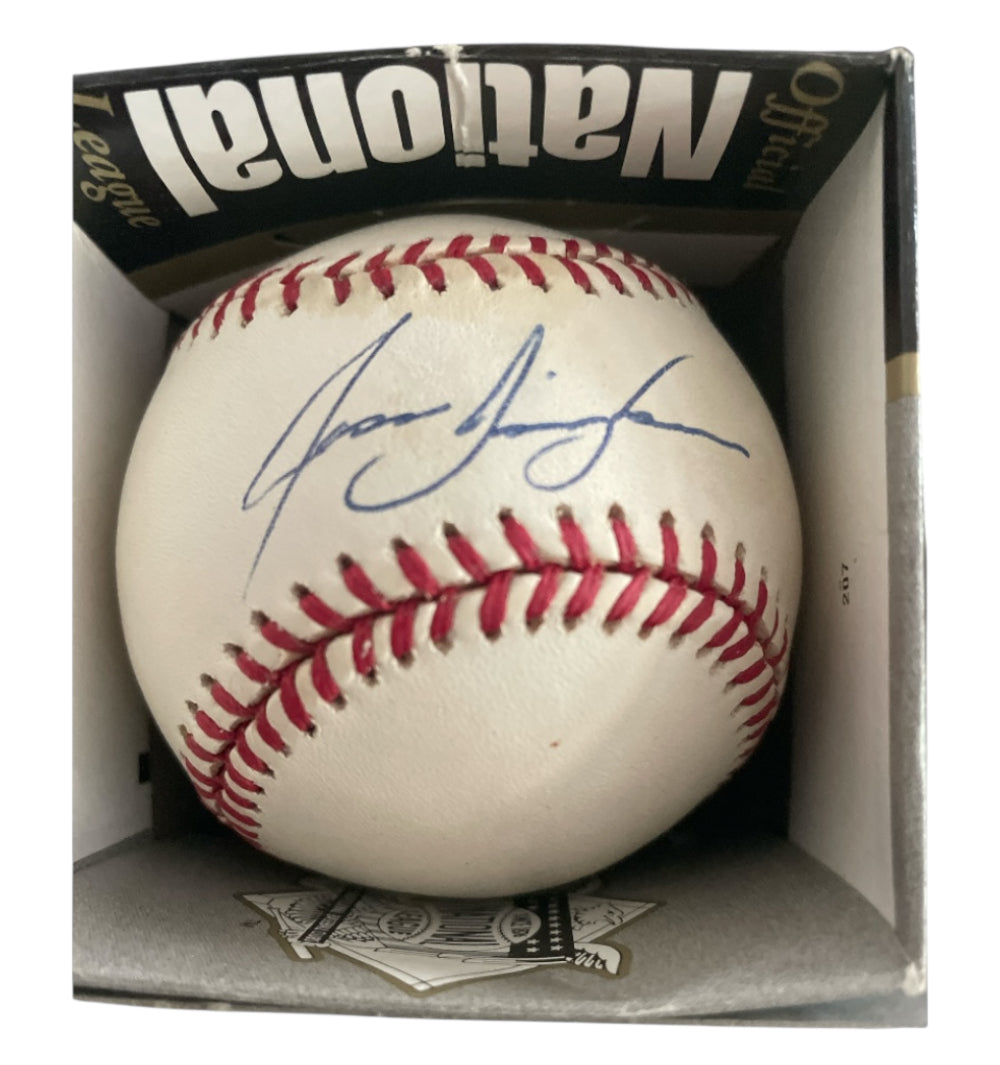 Jason Isringhausen Signed Rawlings Baseball