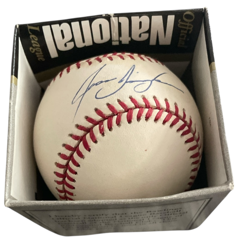 Jason Isringhausen Signed Rawlings Baseball