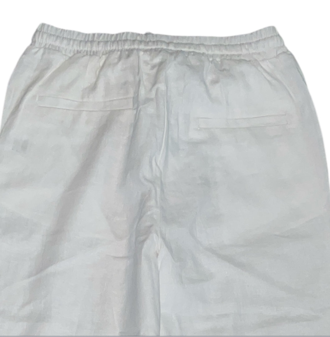 Love Tree White Linen Pants (Large)