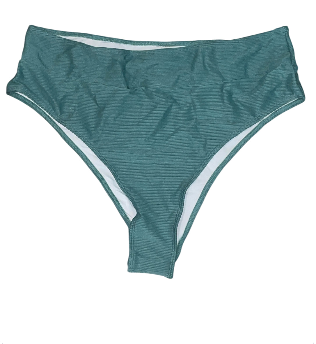 AndTheWhy Two-Piece Bikini Set in Jade Green (1x)