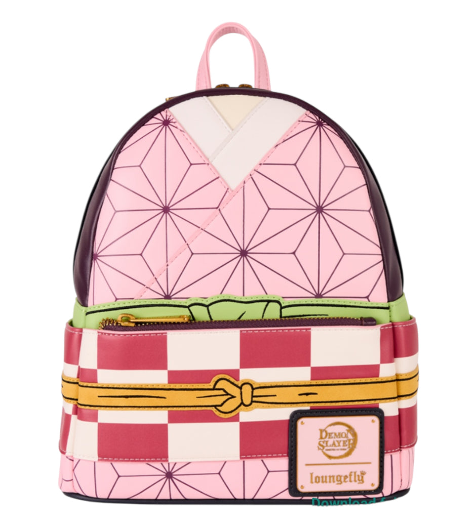 Loungefly Demon Slayer Nezuko Kamado Cosplay Mini Backpack