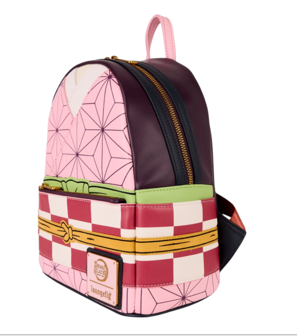 Loungefly Demon Slayer Nezuko Kamado Cosplay Mini Backpack