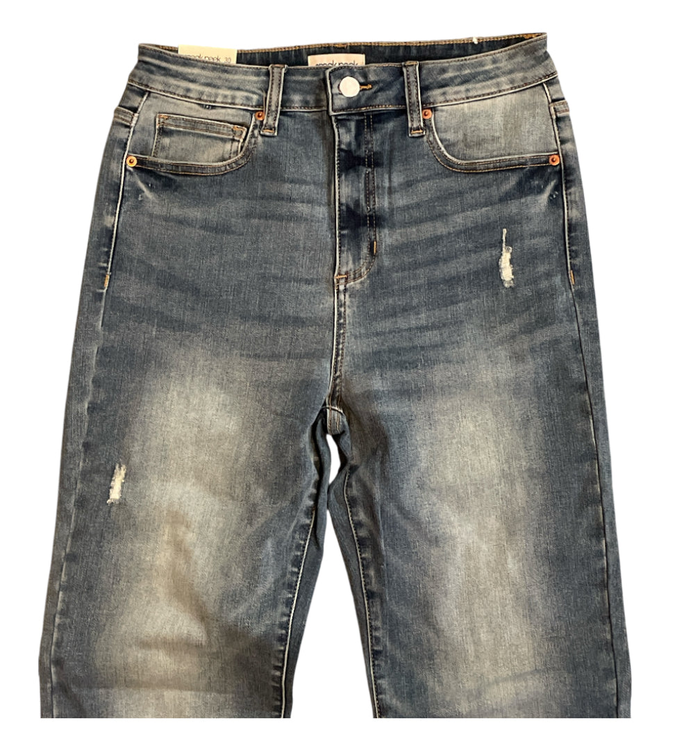 Sneak Peek High Rise Flare Fit Denim Jeans (30)