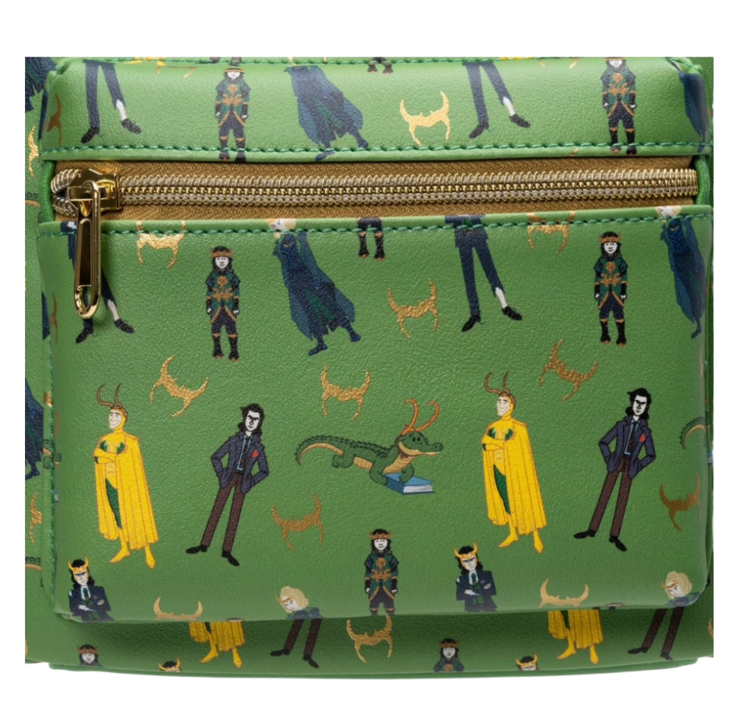 Loungefly Marvel Loki Variants EE Exclusive Mini Backpack