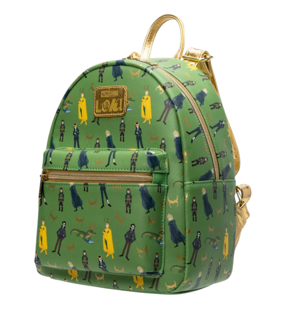 Loungefly Marvel Loki Variants EE Exclusive Mini Backpack