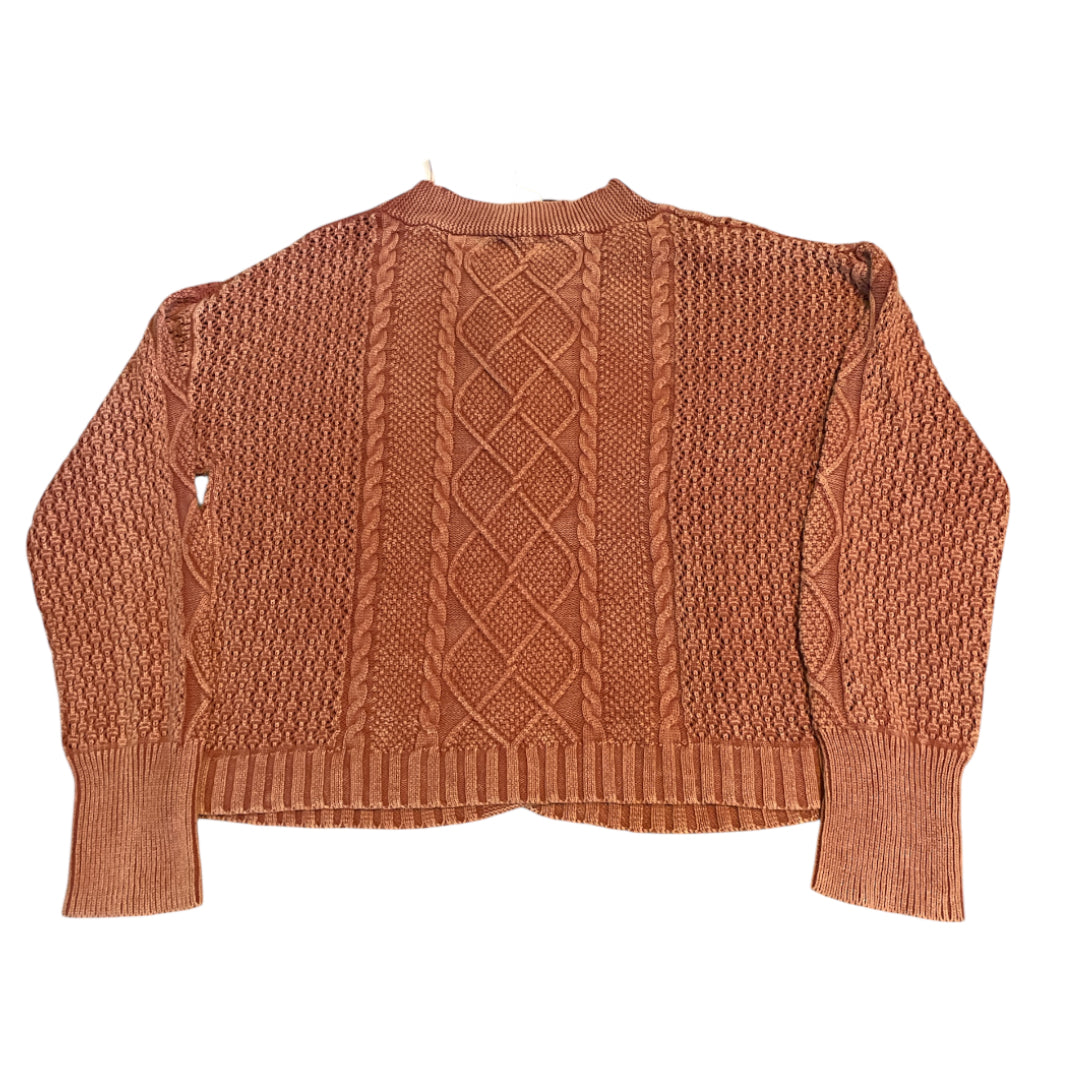 Heyson Sunburst Cable-knit Cardigan (1XL)