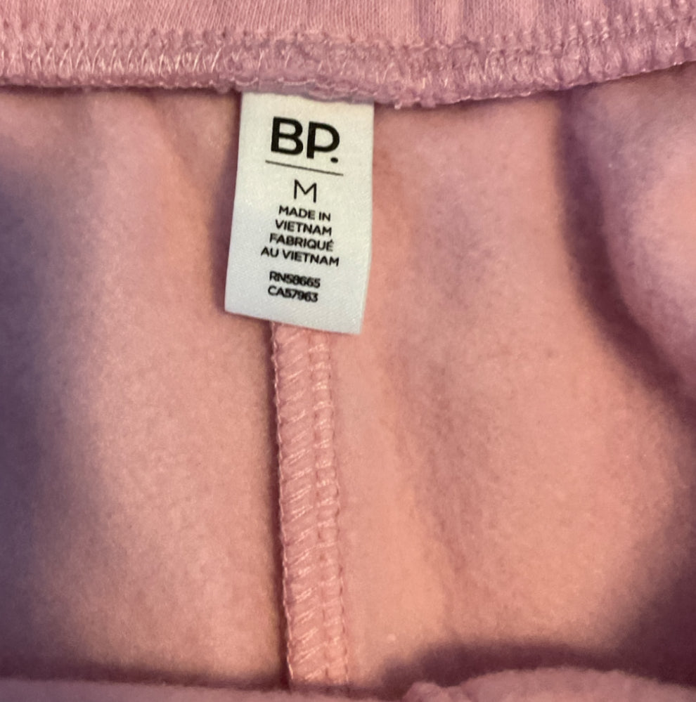 BP Pink Sweat Pant Shorts (Medium)