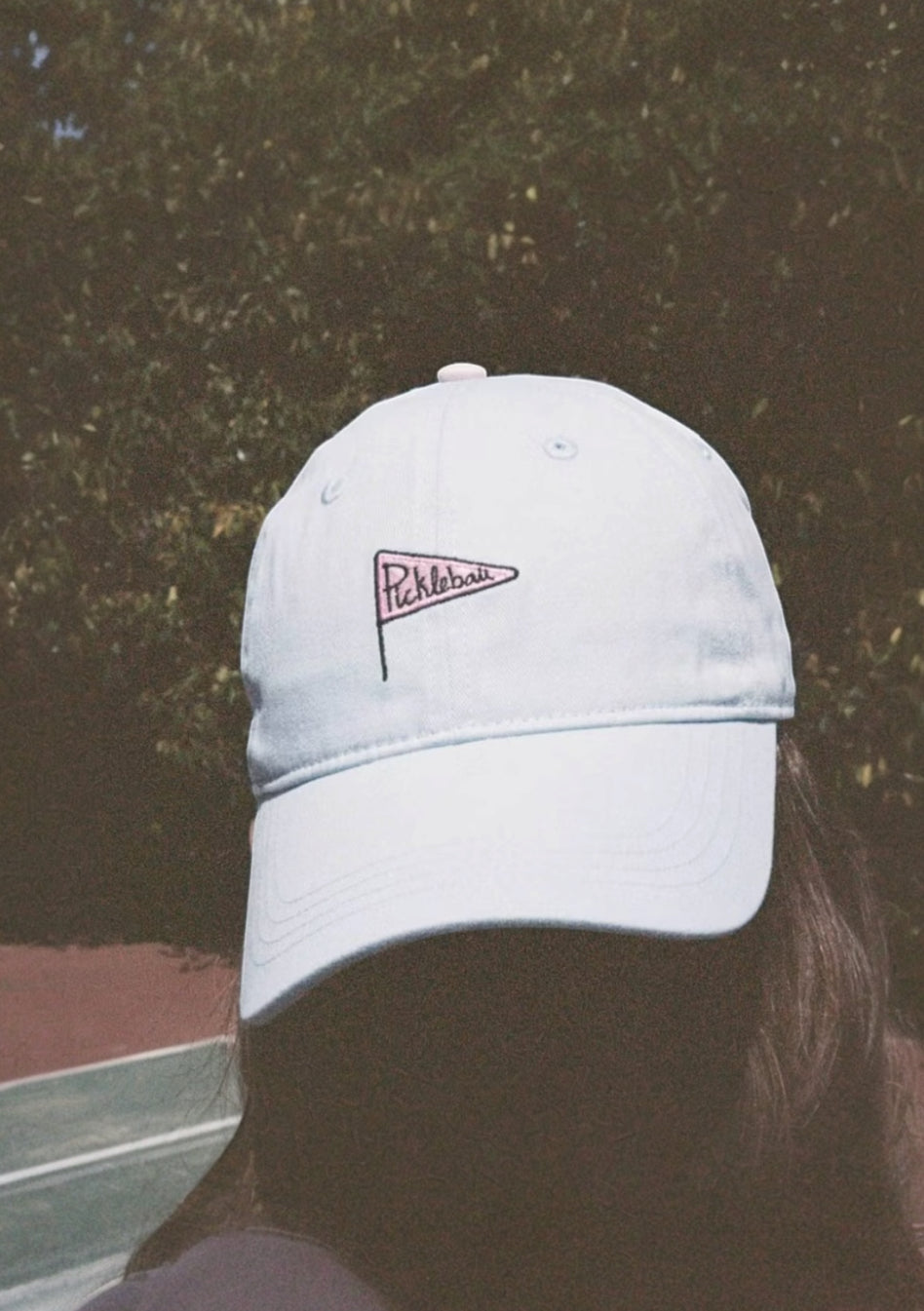Pickleball Flag Frasier Sterling Adjustable Cotton Baseball Cap