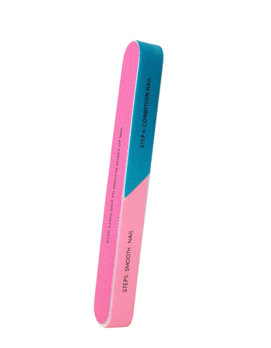 Natural and Acrylic Nail Buffing Blocks + 7 Way Nail File and Buffer Block