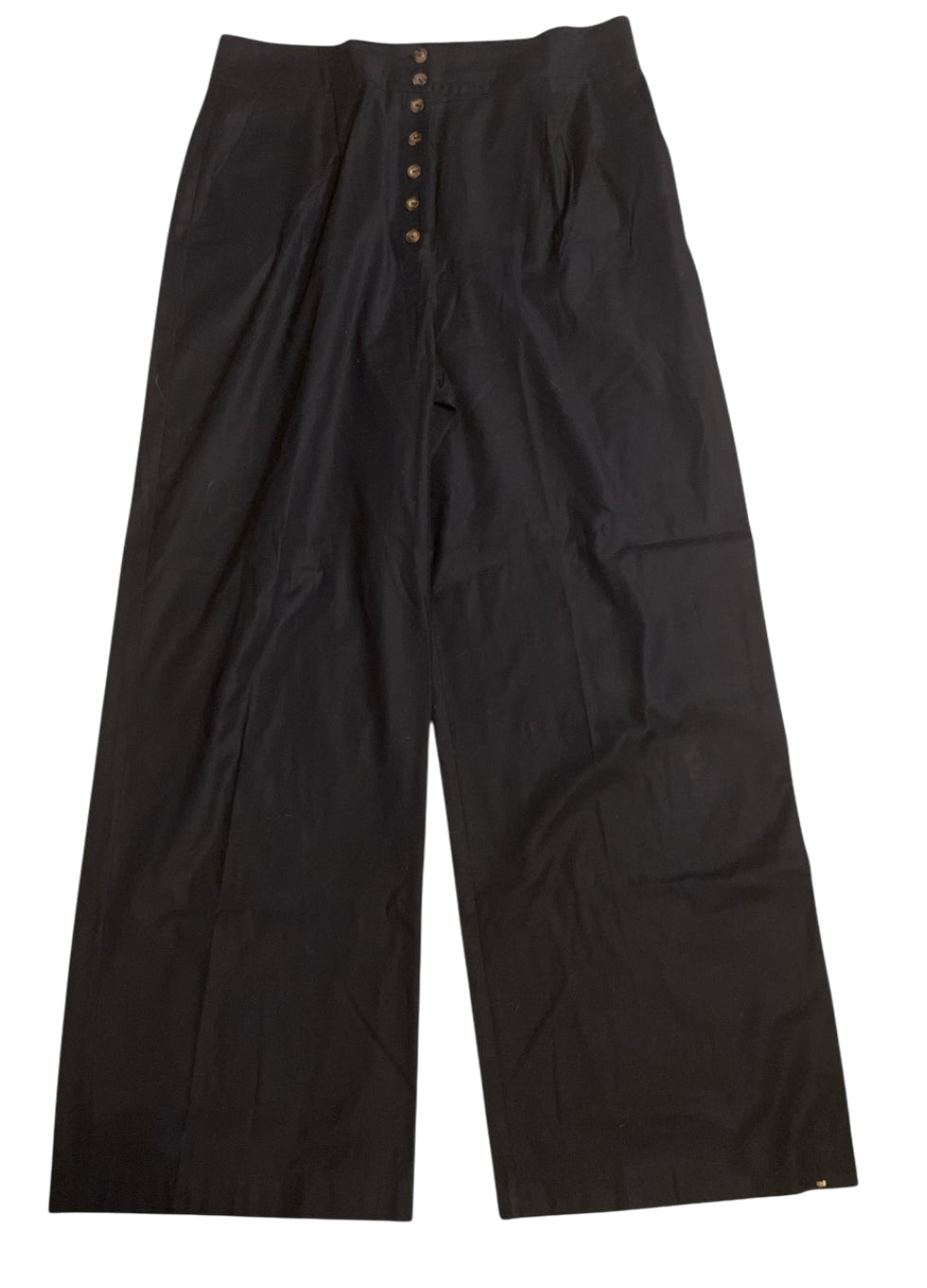 Reformation Roz High Rise Black Pant (12)