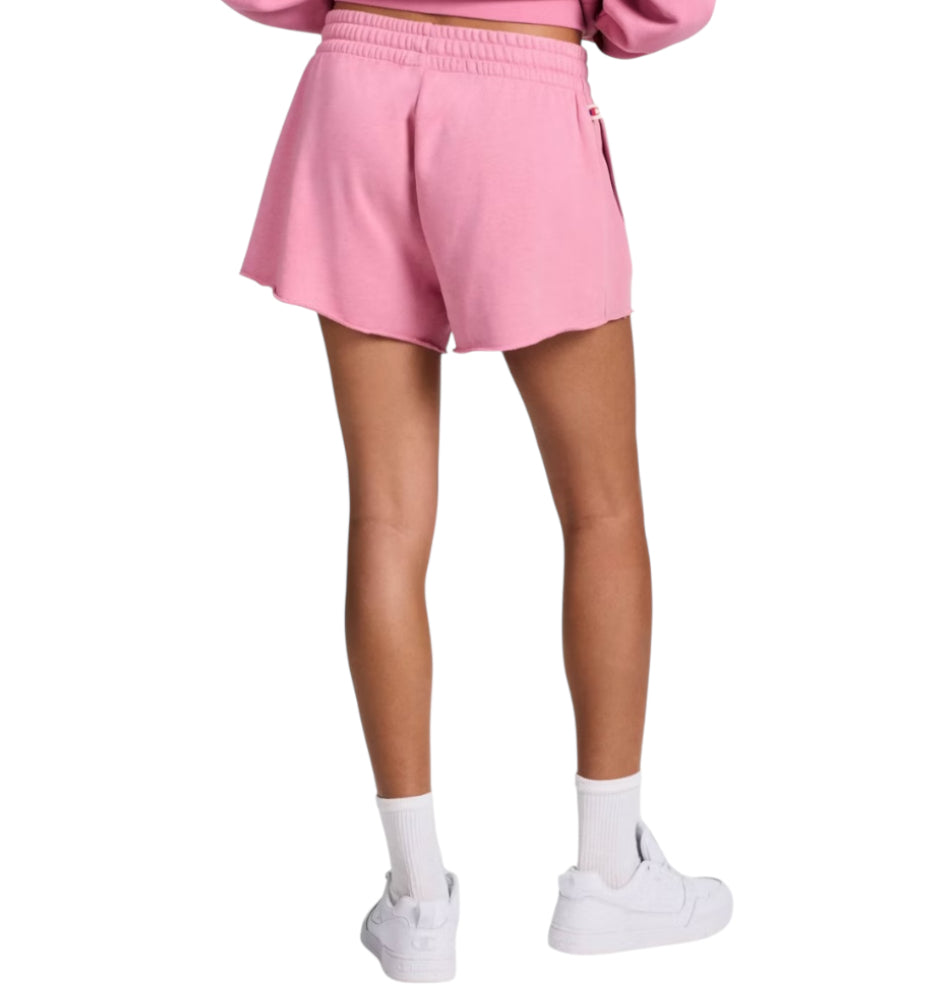 Champion Pink French Terry Pull-On Shorts (2x)