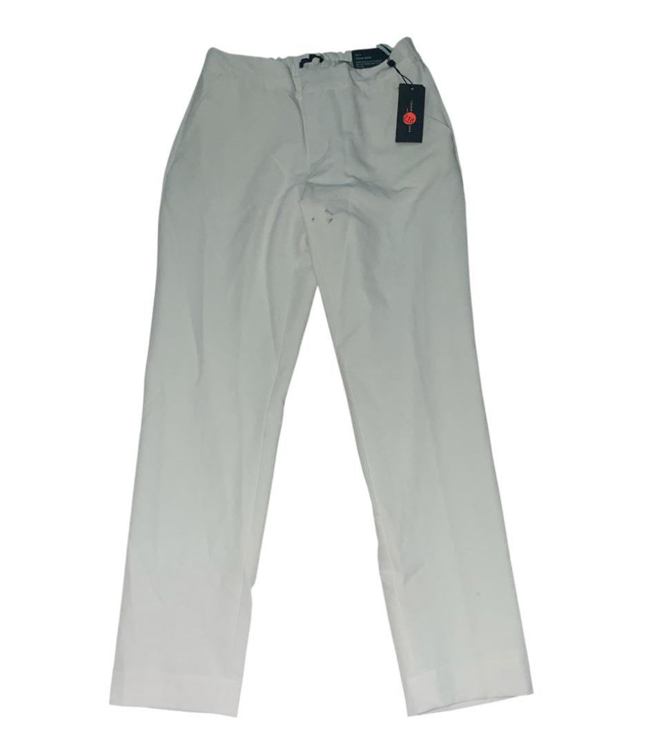 Tommy Hilfiger Cropped Sloane Ankle Pants Ivory (2)