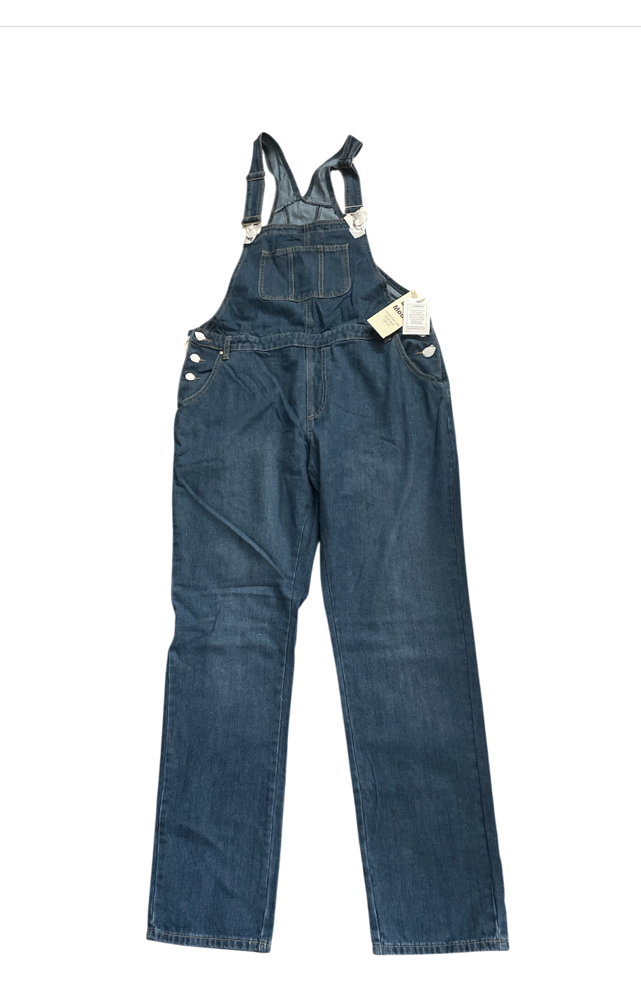 Love Moda Blue Denim Overalls.(1x)