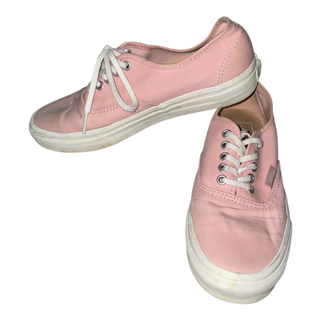 Vans Authentic Shoe Pink (6.5)