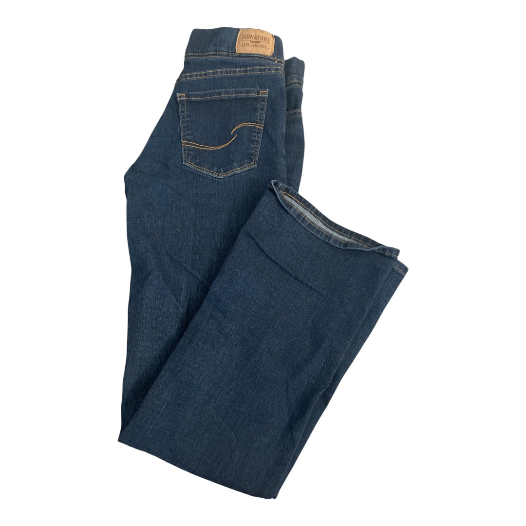 Signature Levi Strauss Denim Bootcut Pull On Jeans (6)