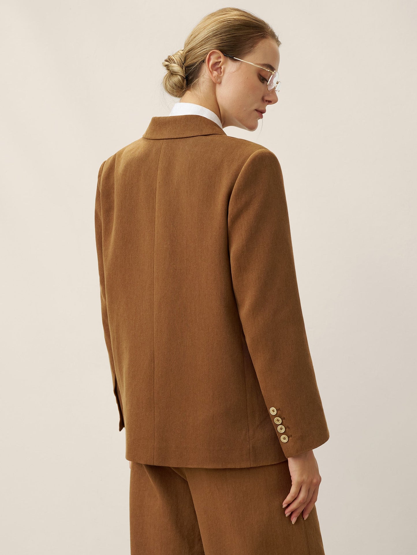 Lyocell Linen Tailored Blazer CASSIDY
